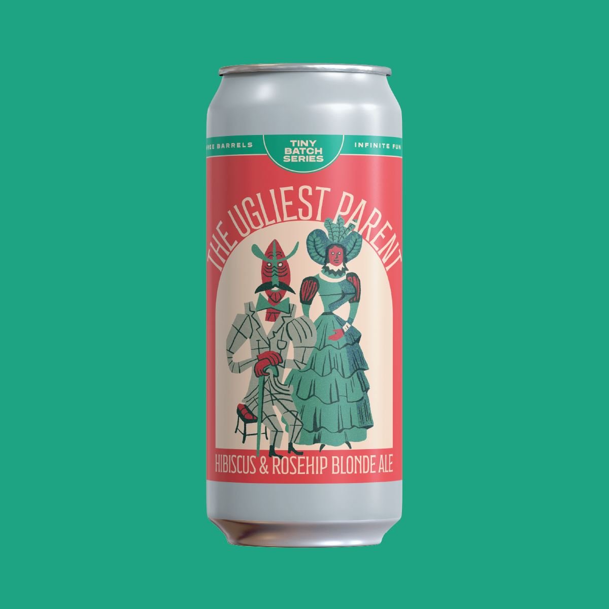 The Ugliest Parent Hibiscus Rosehip Blonde Ale